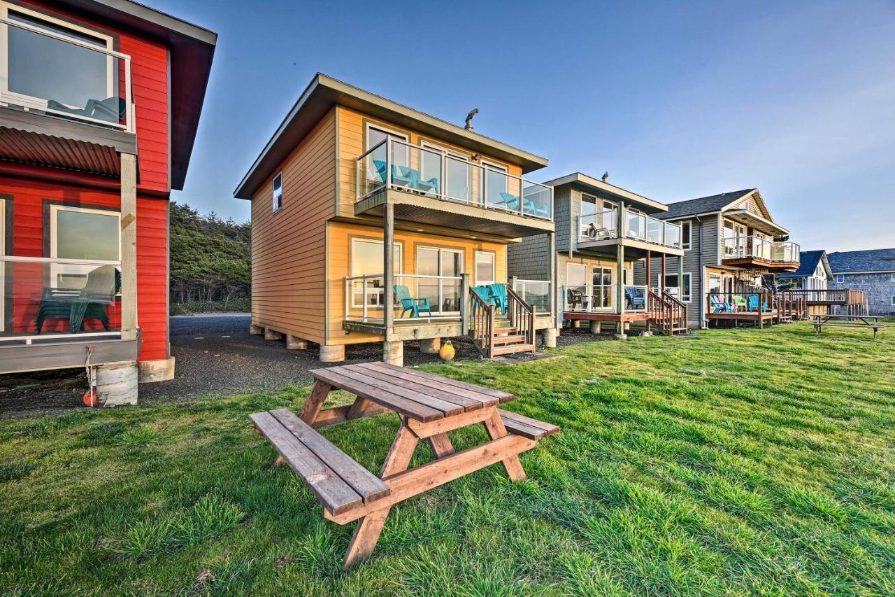 Sanderling Sea Cottages, Unit 9 With Ocean Views! Waldport Exterior photo