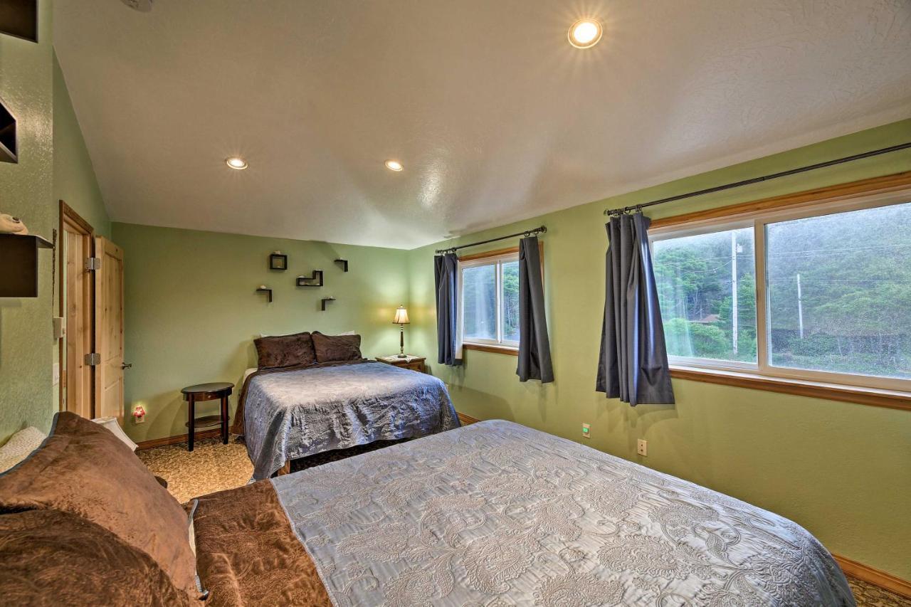 Sanderling Sea Cottages, Unit 9 With Ocean Views! Waldport Exterior photo